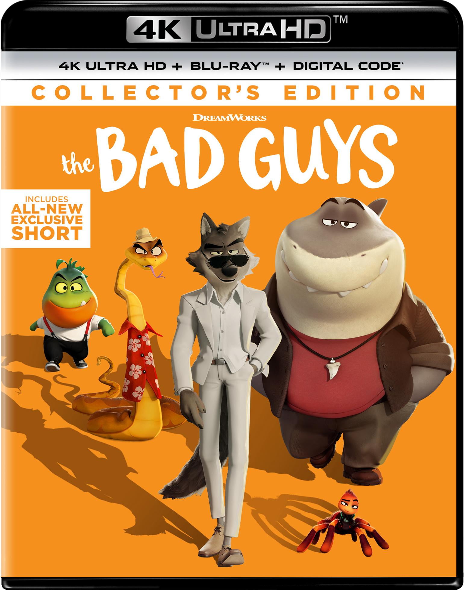 The Bad Guys (4K Ultra HD + Blu-ray + Digital Copy) - Walmart.com