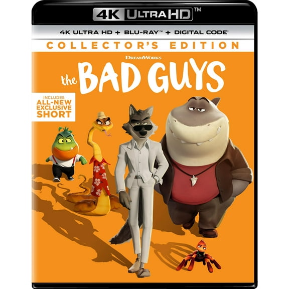 The Bad Guys (4K Ultra HD + Blu-ray + Digital Copy)