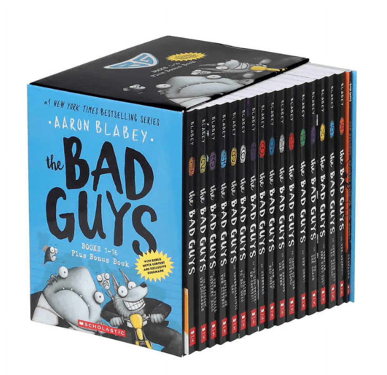The Bad Guys Books 116 Box Set Plus Bonus Book