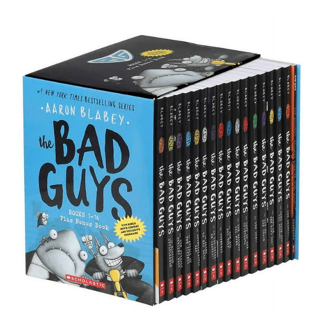 The Bad Guys Books 116 Box Set Plus Bonus Book