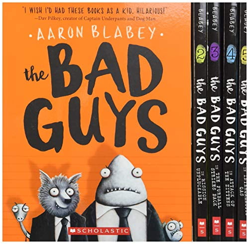 Pre-Owned The Bad Guys Box Set: Books 1-5, Hardcover, Aaron Blabey
