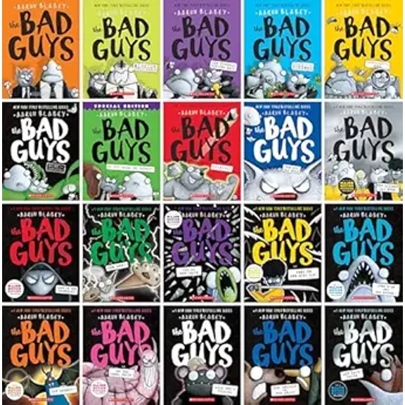 Pre-Owned The Bad Guys Complete Series (Books 1–20) by Aaron Blabey