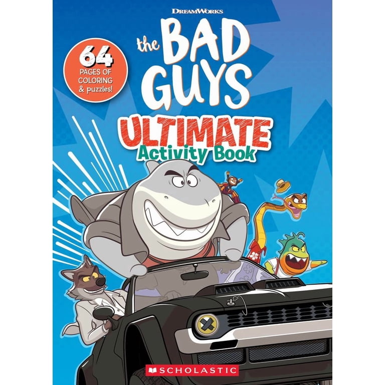 The Bad Guys Movie Ultimate Activity Book (Paperback) - Walmart.com