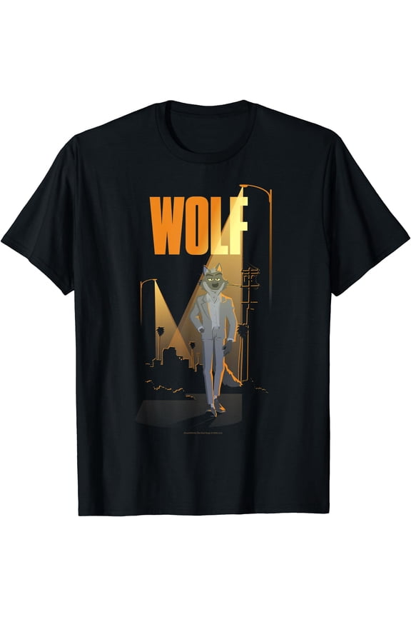 The Bad Guys Mr. Wolf City Street Light T-Shirt, Unisex T-Shirt