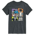 thumbnail image 1 of The Bad Guys - Mr. Wolf and Friends Collage - Men's Short Sleeve Graphic T-Shirt, 1 of 4