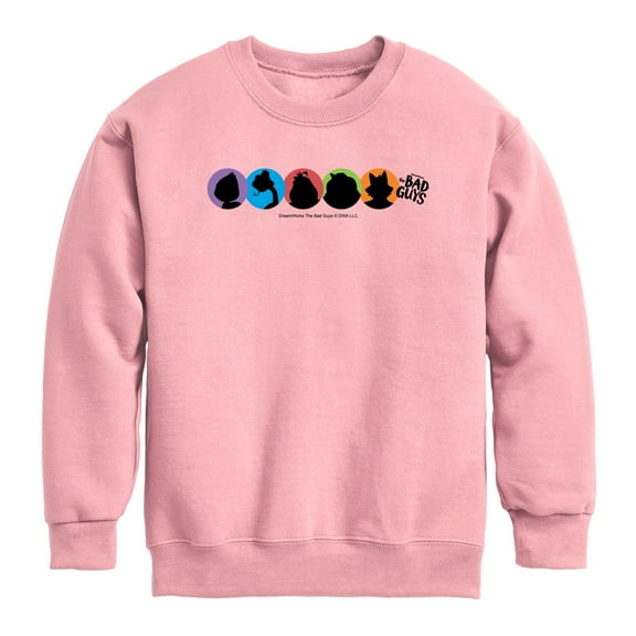 Hybrid Apparel - The Bad Guys - Youth Boys Crew Fleece Sweatshirt