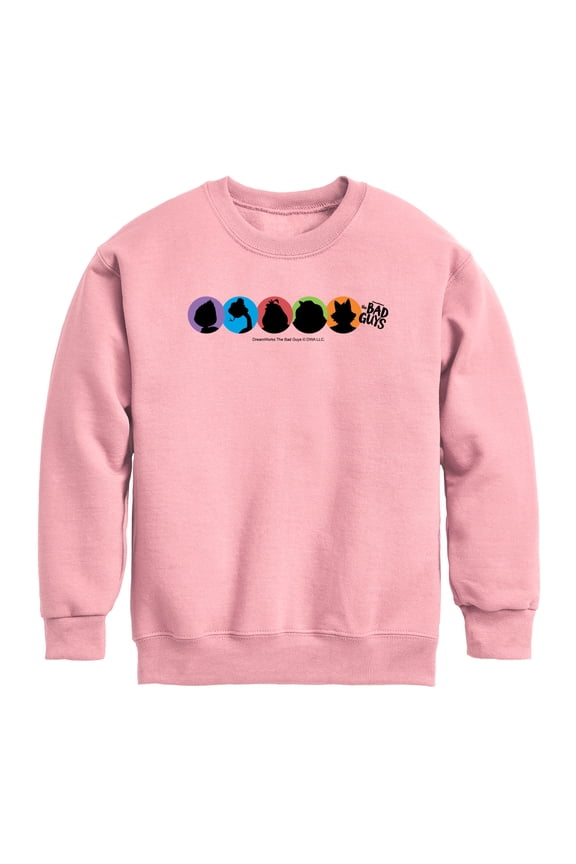 - The Bad Guys - Youth Boys Crew Fleece Sweatshirt