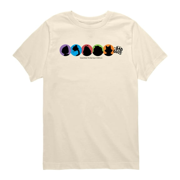 Hybrid Apparel - The Bad Guys - Youth Boys Short Sleeve Graphic T-Shirt