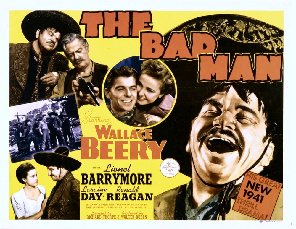The Bad Man Canvas Art -  (28 x 22)