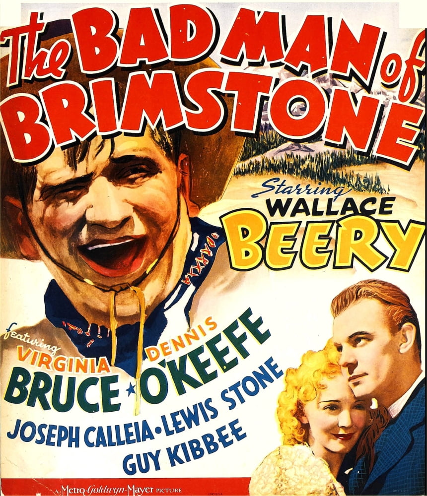 The Bad Man Of Brimstone Canvas Art - (11 x 17)