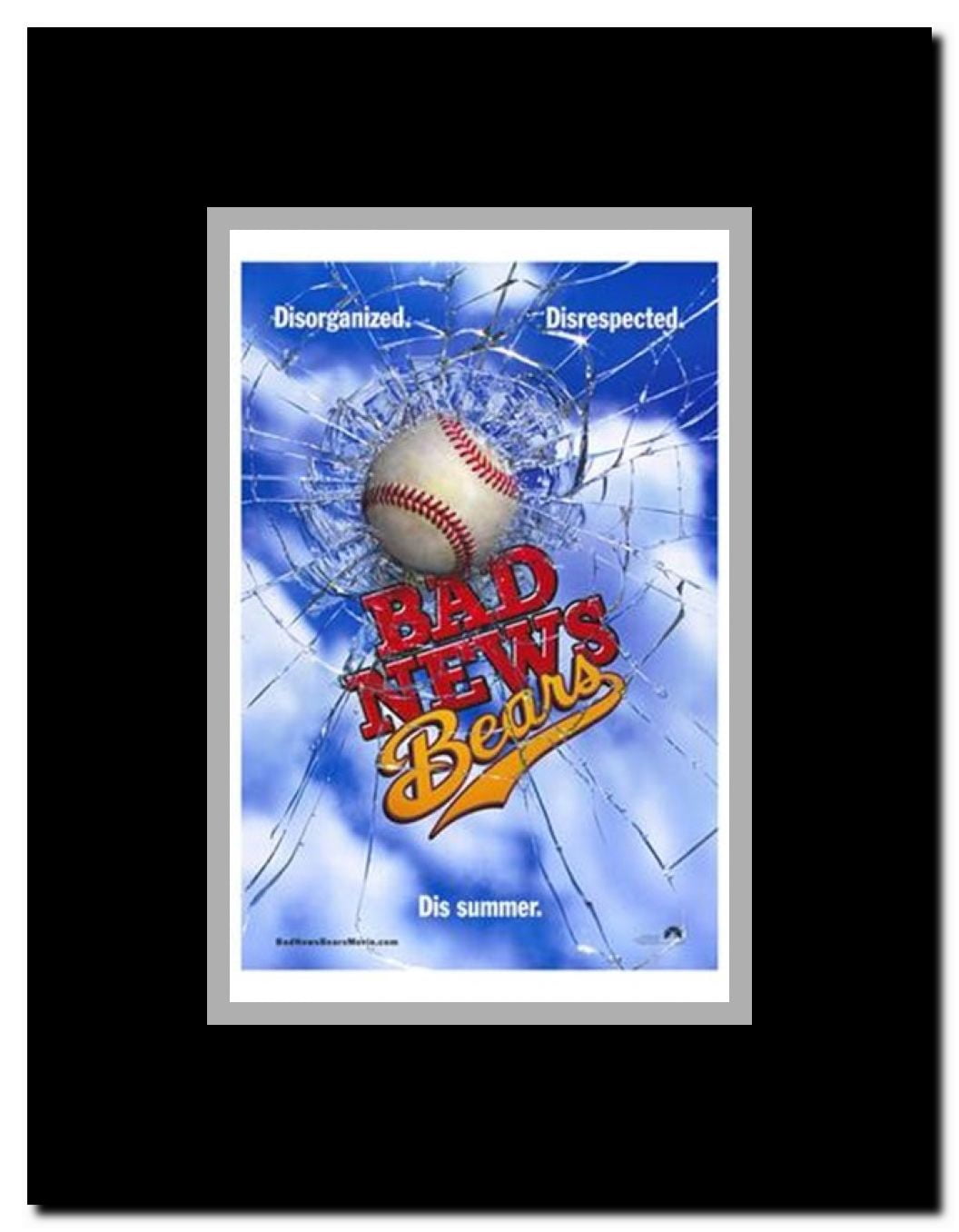The Bad News Bears Framed Movie Poster
