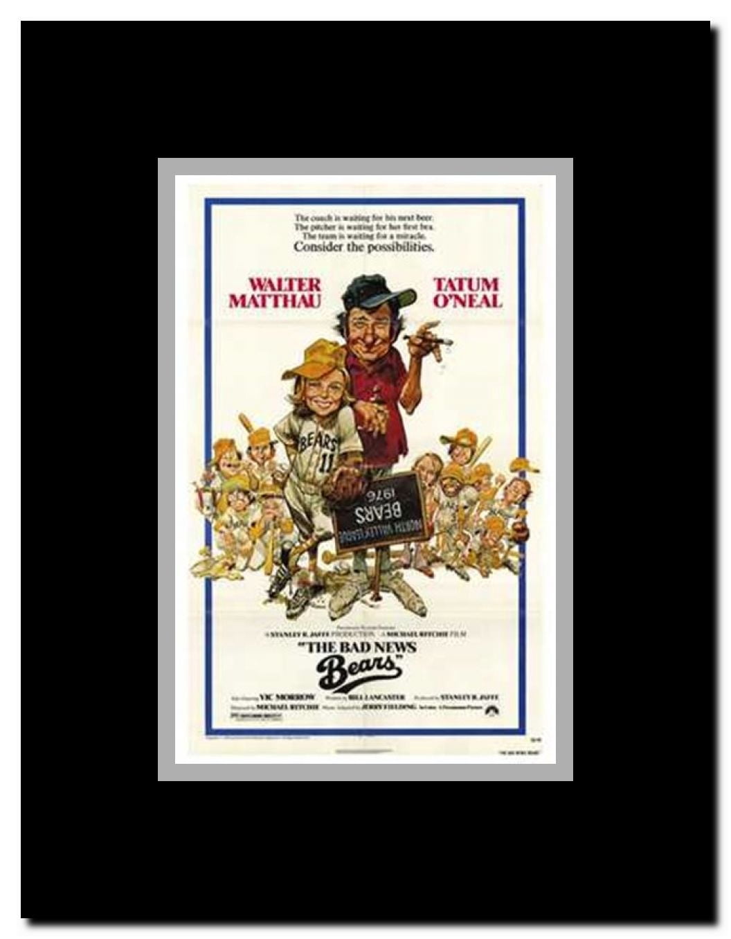 The Bad News Bears Framed Movie Poster