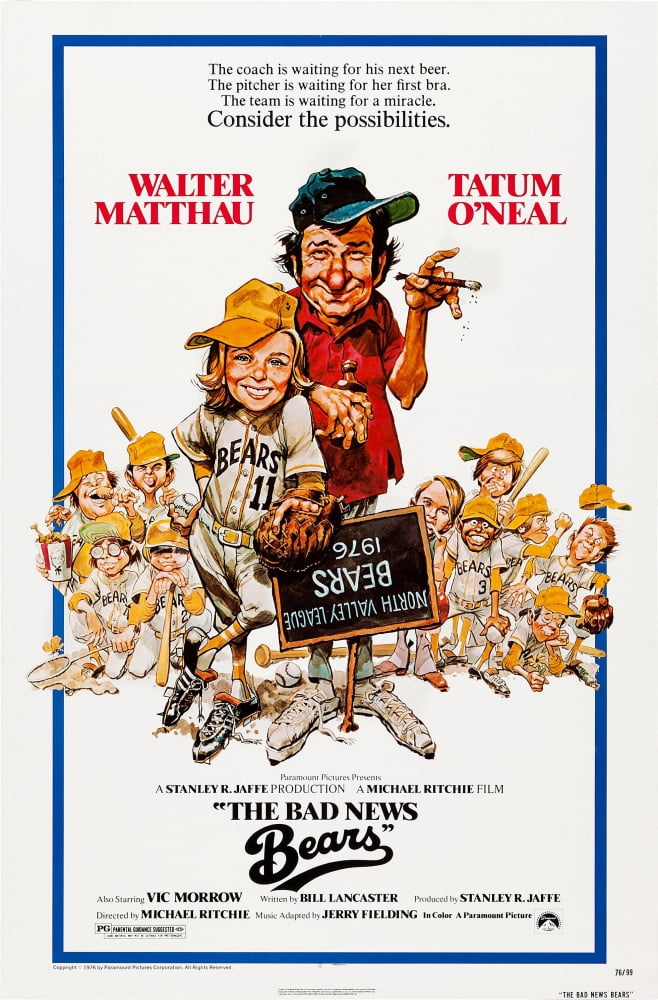 The Bad News Bears U Canvas Art -  (24 x 36)