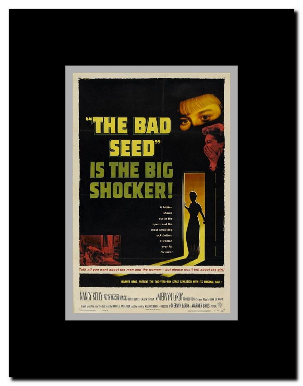 The Bad Seed Framed Movie Poster
