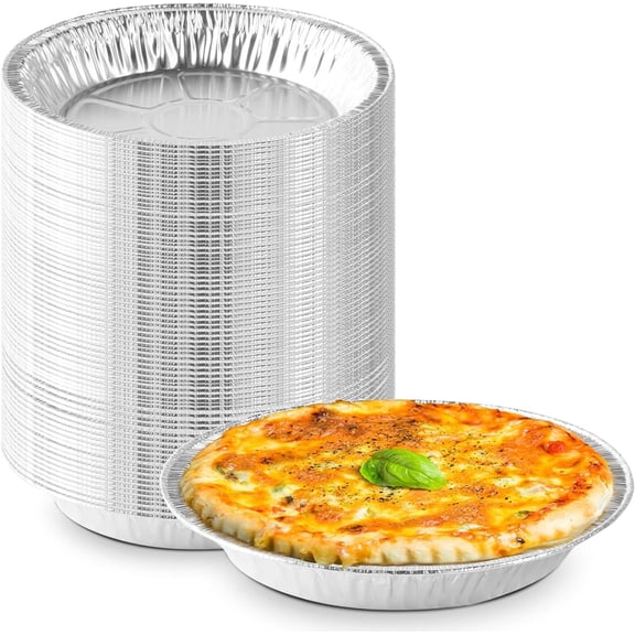The Baker Celebrations 50-Pack 9-inch Aluminum Foil Pie & Tart Pans