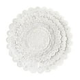 thumbnail image 1 of The Baker Celebrations 150-Count White Paper Lace Doily Assortment, 4" to 12", 1 of 6
