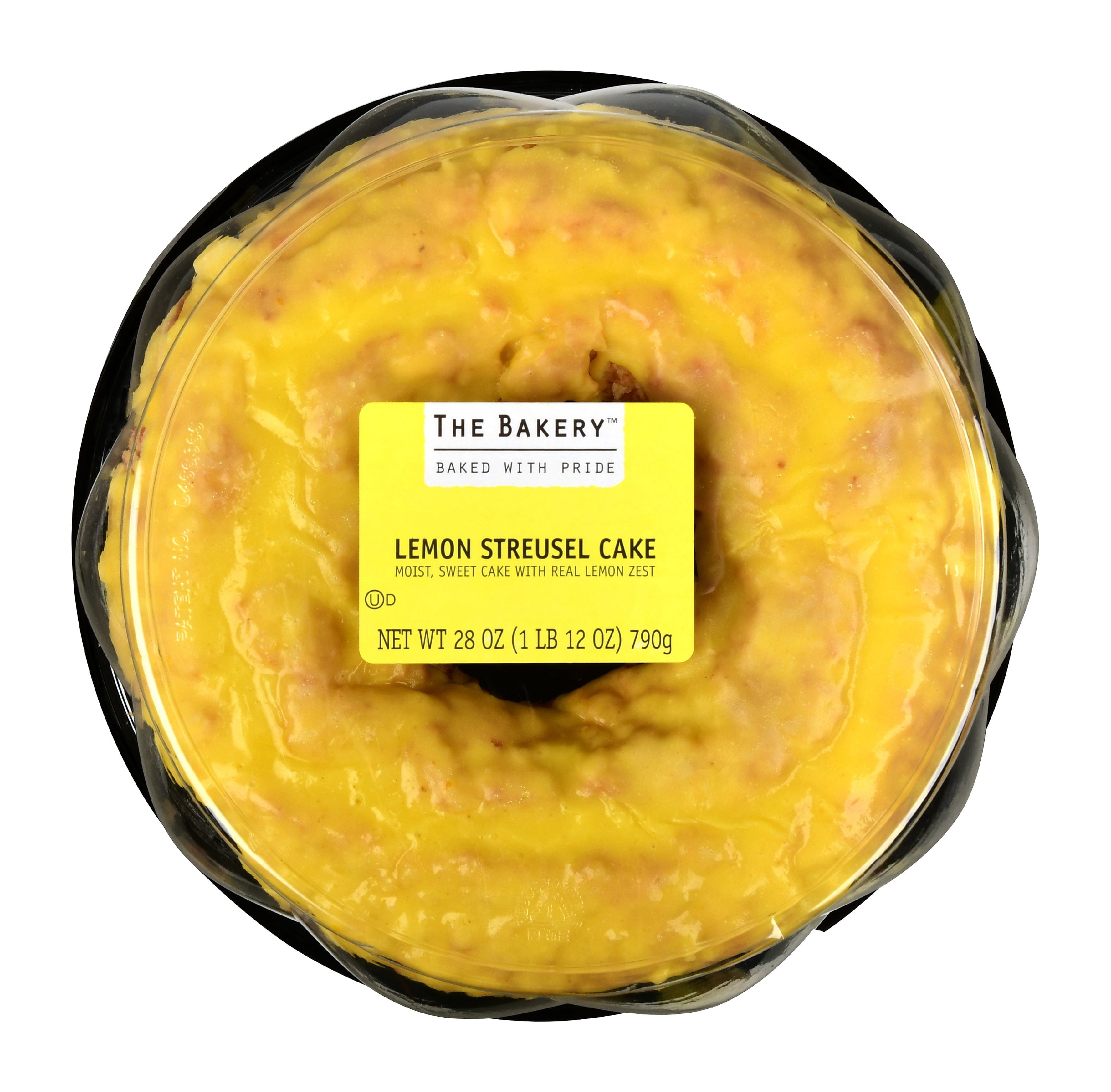 The Bakery Lemon Streusel Cake, 28 oz