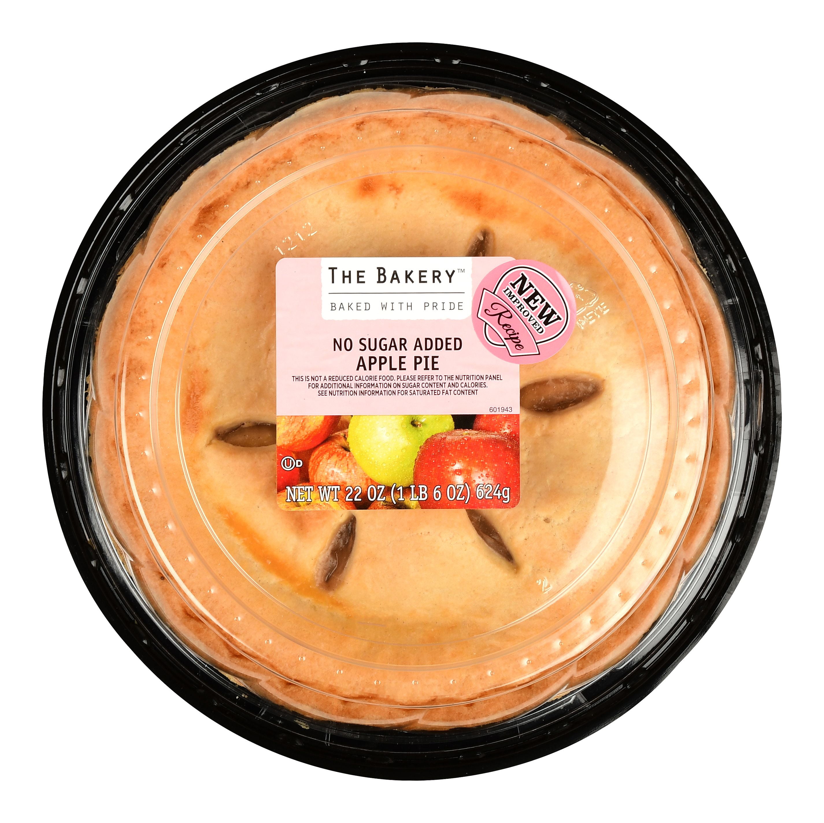 The Bakery No Sugar Added Apple Pie, 25 oz