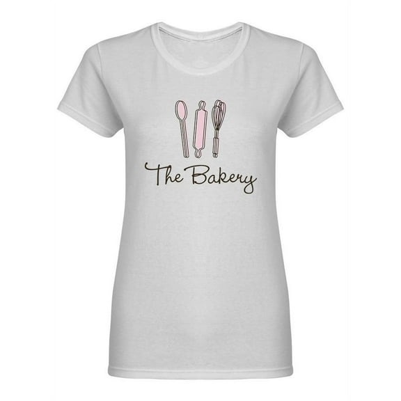 The Bakery Shaped T-Shirt Women -Image by Shutterstock, Female Medium