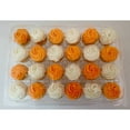 thumbnail image 1 of The Bakery at Walmart Mini Orange and White Cupcakes, 24 ct., 1 of 2