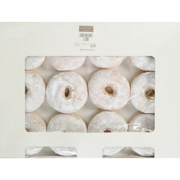 The Bakery at Walmart , Sugared Ring Donuts, 12 ct