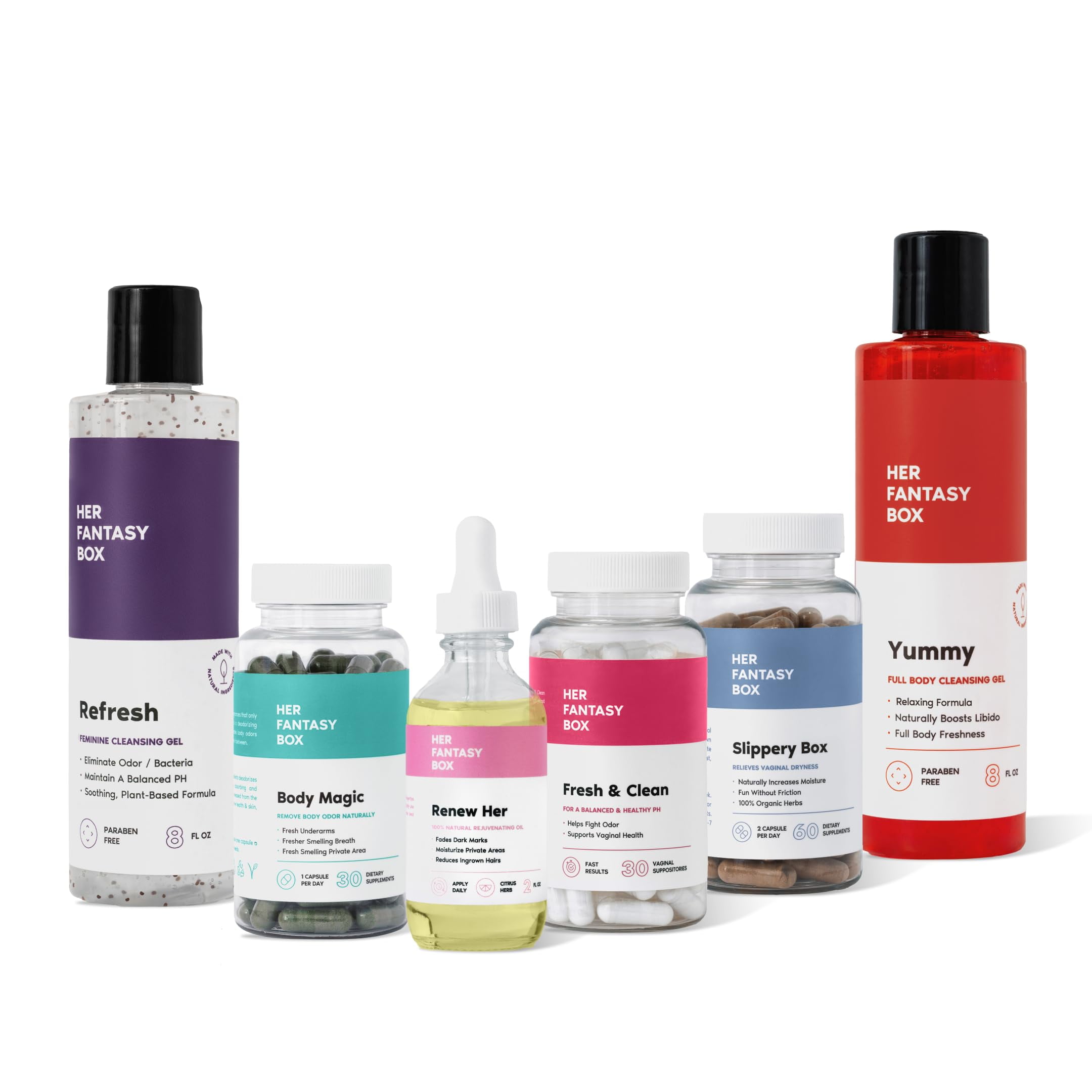 The Balance Bundle: Complete Feminine Hygiene Self-Care Products for Freshness & Comfort