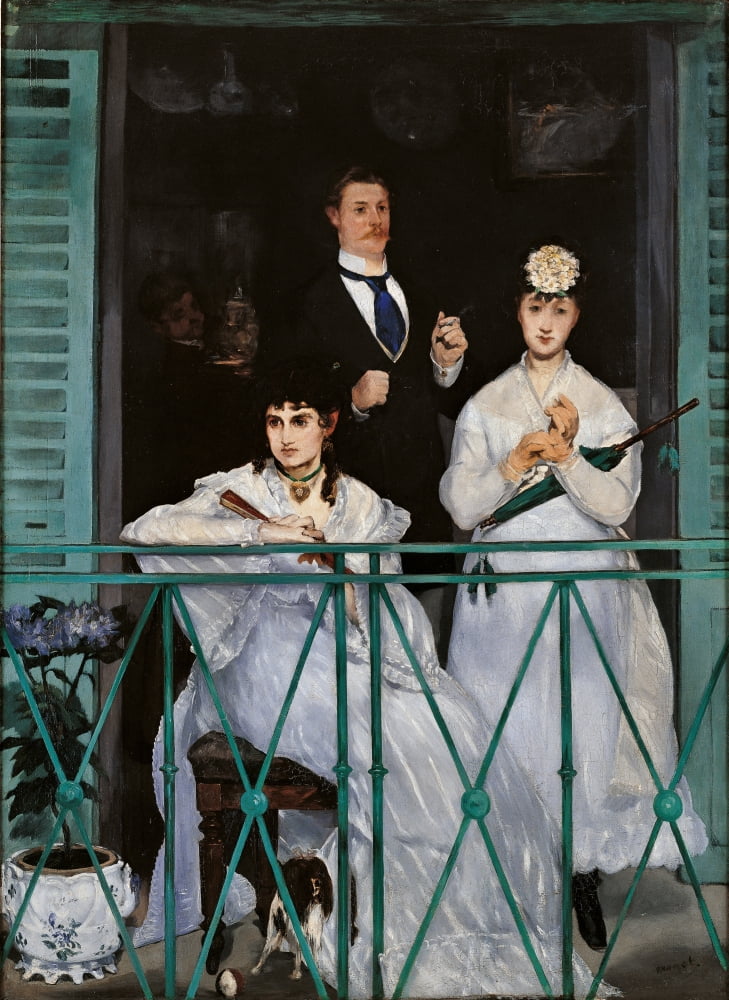 The Balcony Canvas Art - (24 x 36)