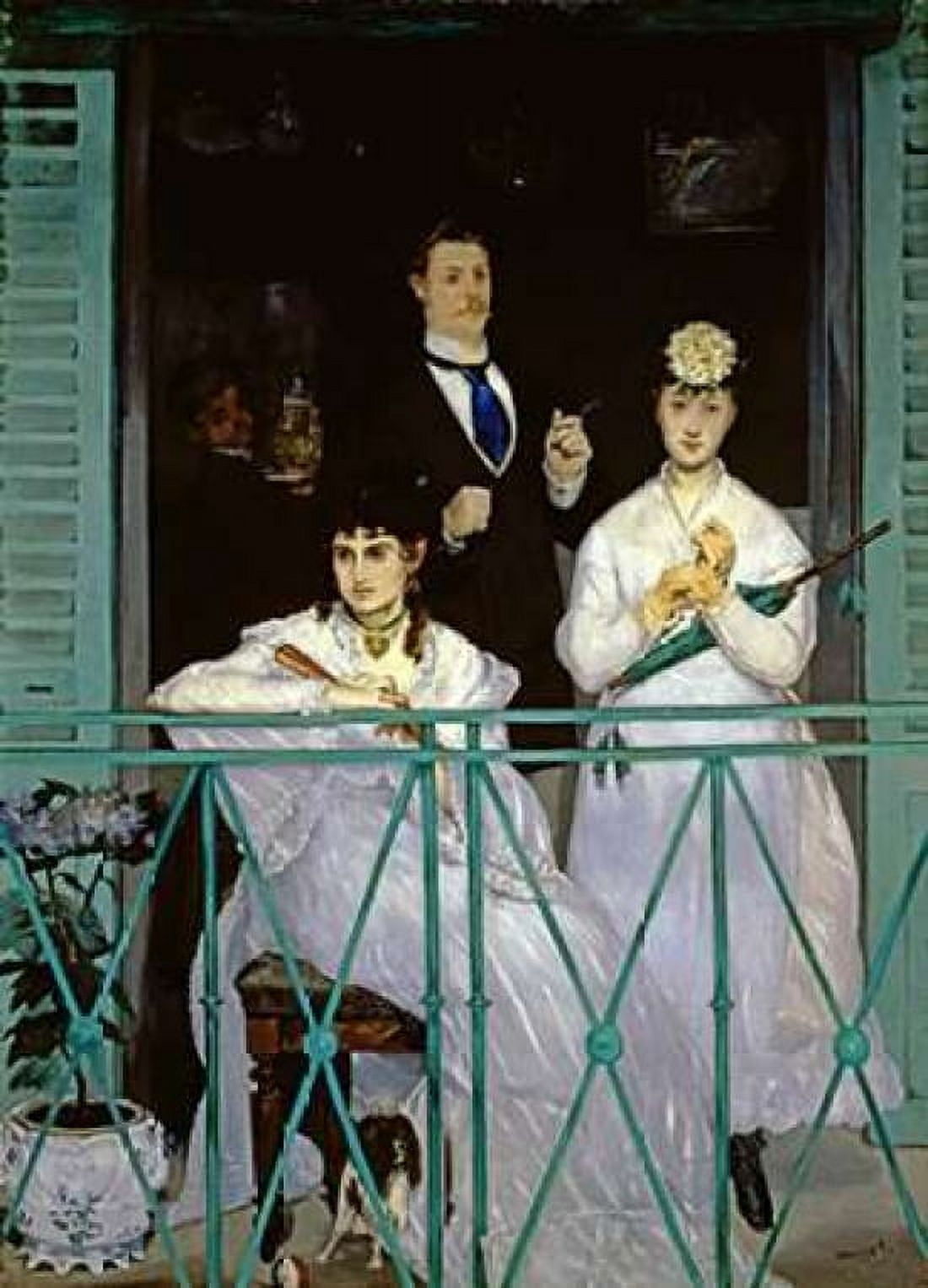 The Balcony Canvas Art - Edouard Manet (18 x 24)