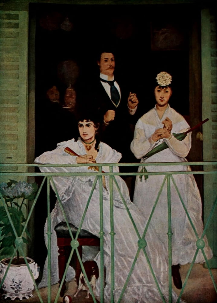 The Balcony Canvas Art - Edouard Manet (18 x 24)