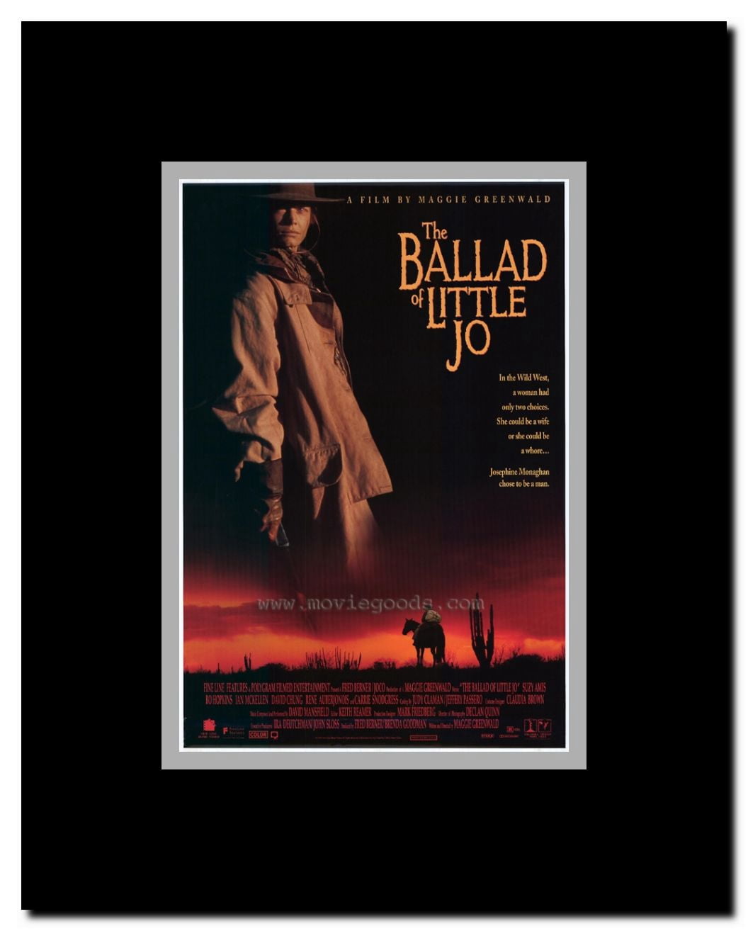 The Ballad of Little Jo Framed Movie Poster