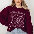 thumbnail image 1 of The Ballad of the Archer and the Fox Sweatshirt, once upon a broken heart, bookish shirt, fantasy book lover gift, reading sweatshirt, 1 of 5