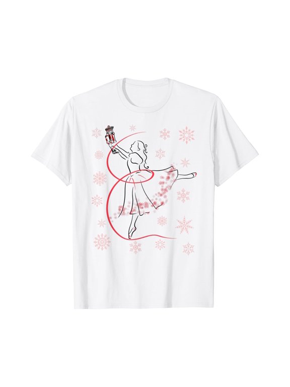 The Ballet And Clara Christmas Dance T-Shirt, Vintage T-Shirt