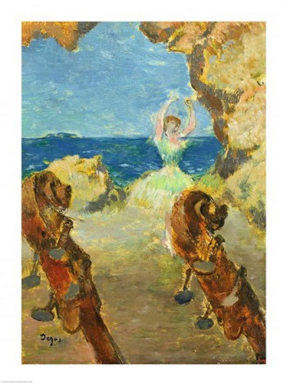 The Ballet Dancer 1891 Canvas Art - Edgar Degas (18 x 24)