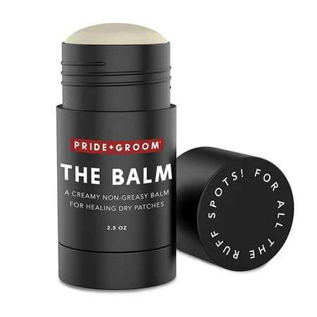 Pride and Groom The Balm – Creamy, Non-Greasy Balm for Dogs & Cats Made from Clean Ingredients, Shea Butter, Essential Oils & Vitamins to Moisturize & Heal Paws, Noses, Dry Patches, & More – 2.5 oz
