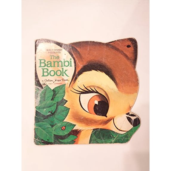 Pre-Owned Walt Disney presents The Bambi book Golden shape book Paperback