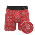 thumbnail image 1 of The Bandana Split - Shinesty Red Bandana Ball Hammock Pouch Underwear  XL, 1 of 4