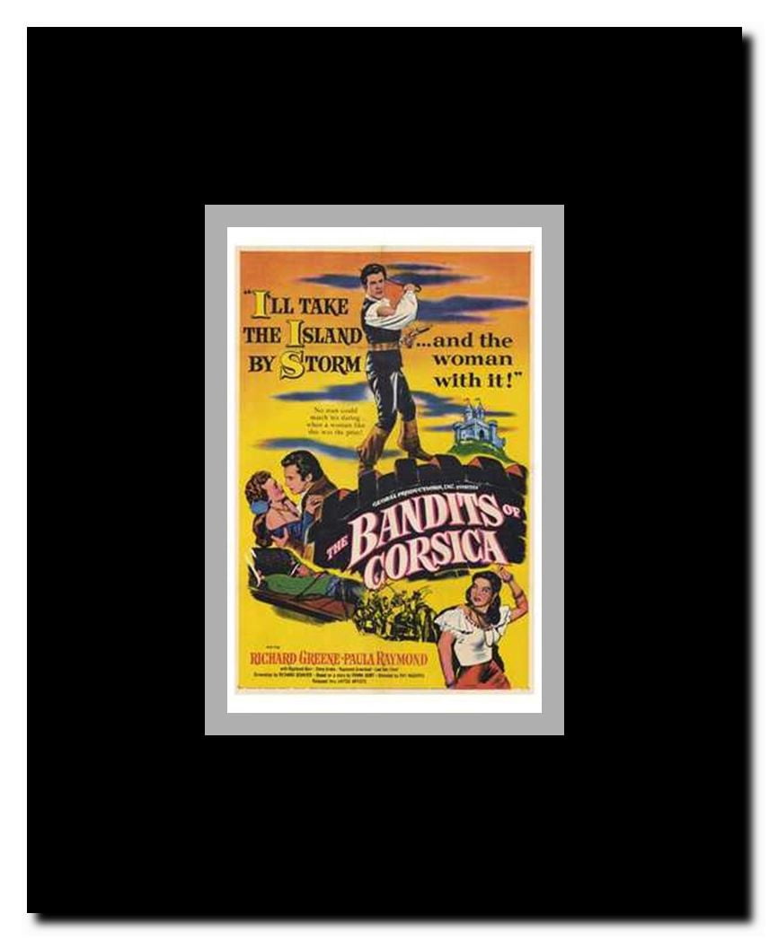 The Bandits of Corsica Framed Movie Poster