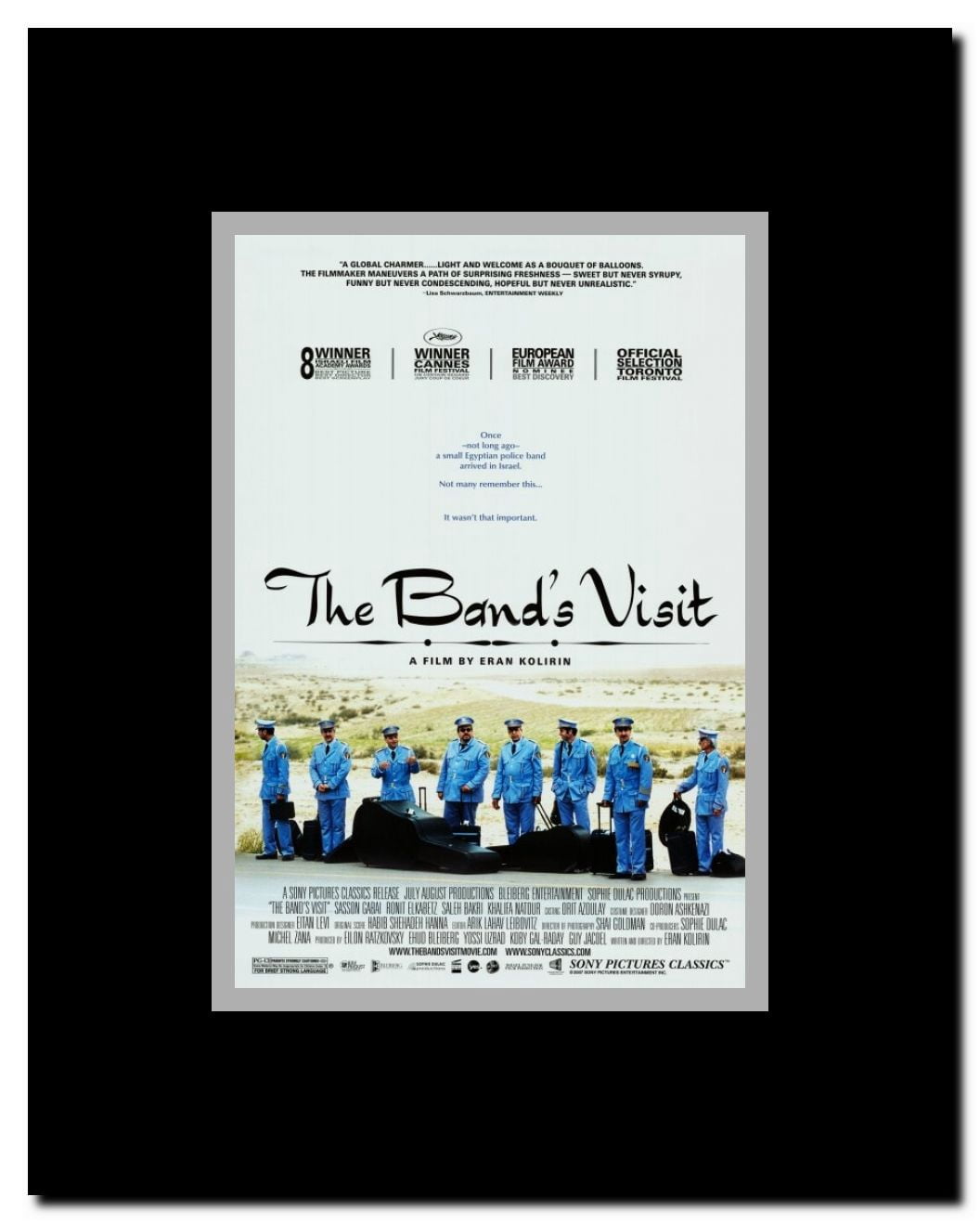 The Bands Visit Framed Movie Poster
