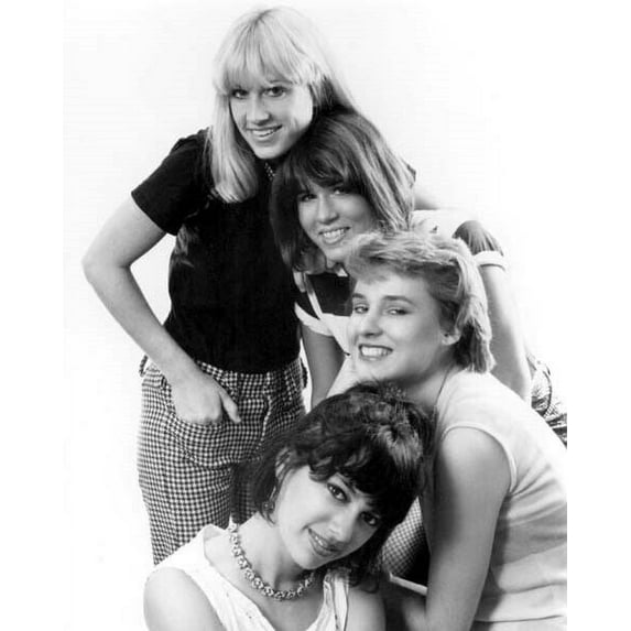 The Bangles 1981 early portrait Susannah Debbi Vicki & Annette poster 5x7 photo