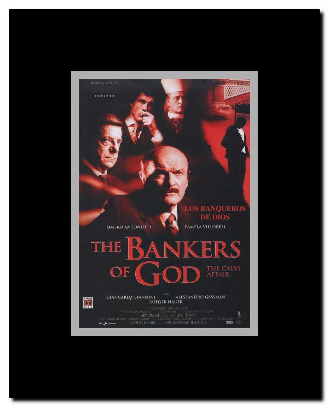 The Bankers of God: The Calvi Affair Framed Movie Poster