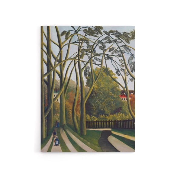 The Banks of the Bievre Rousseau Vintage Canvas Wall Art 18X24"