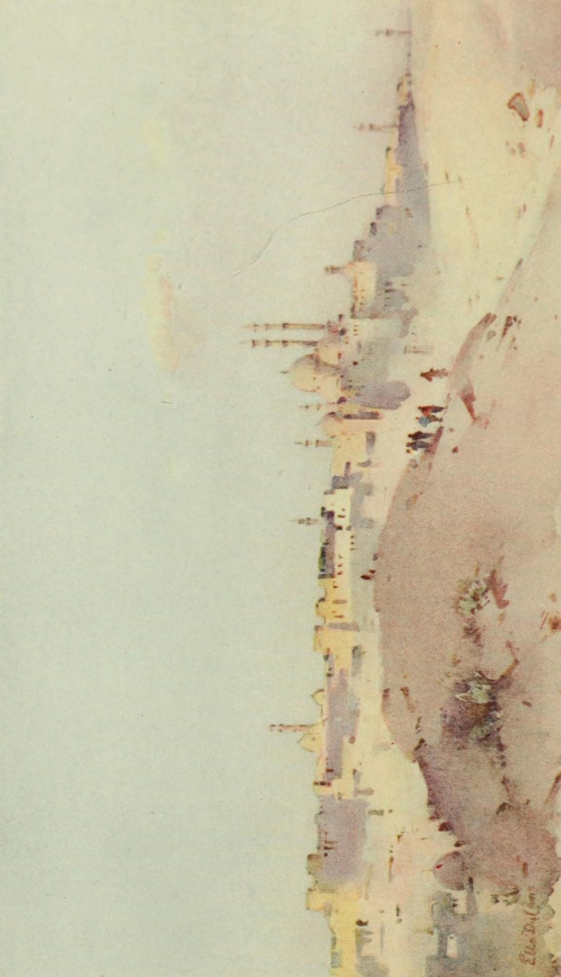 The Banks of the Nile 1913 The Citadel Canvas Art - Ella du Cane (24 x 36)