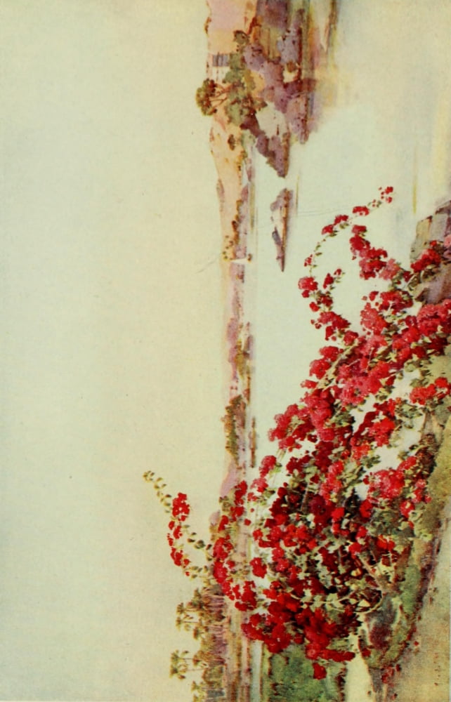 The Banks of the Nile 1913 View from the Sirdars Island Assuan Canvas Art - Ella du Cane (18 x 24)