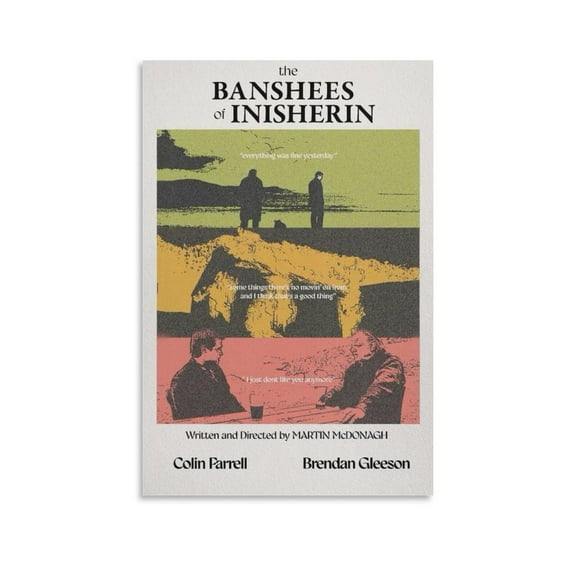 The Banshees of Inisherin Movie Canvas Poster Poster Decorative Painting Canvas Wall Art Living Room Posters Bedroom Painting