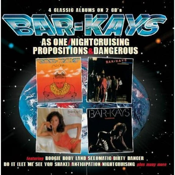 The Bar-Kays - As One / Nightcruising / Propositions / Dangerous - Music & Performance - CD