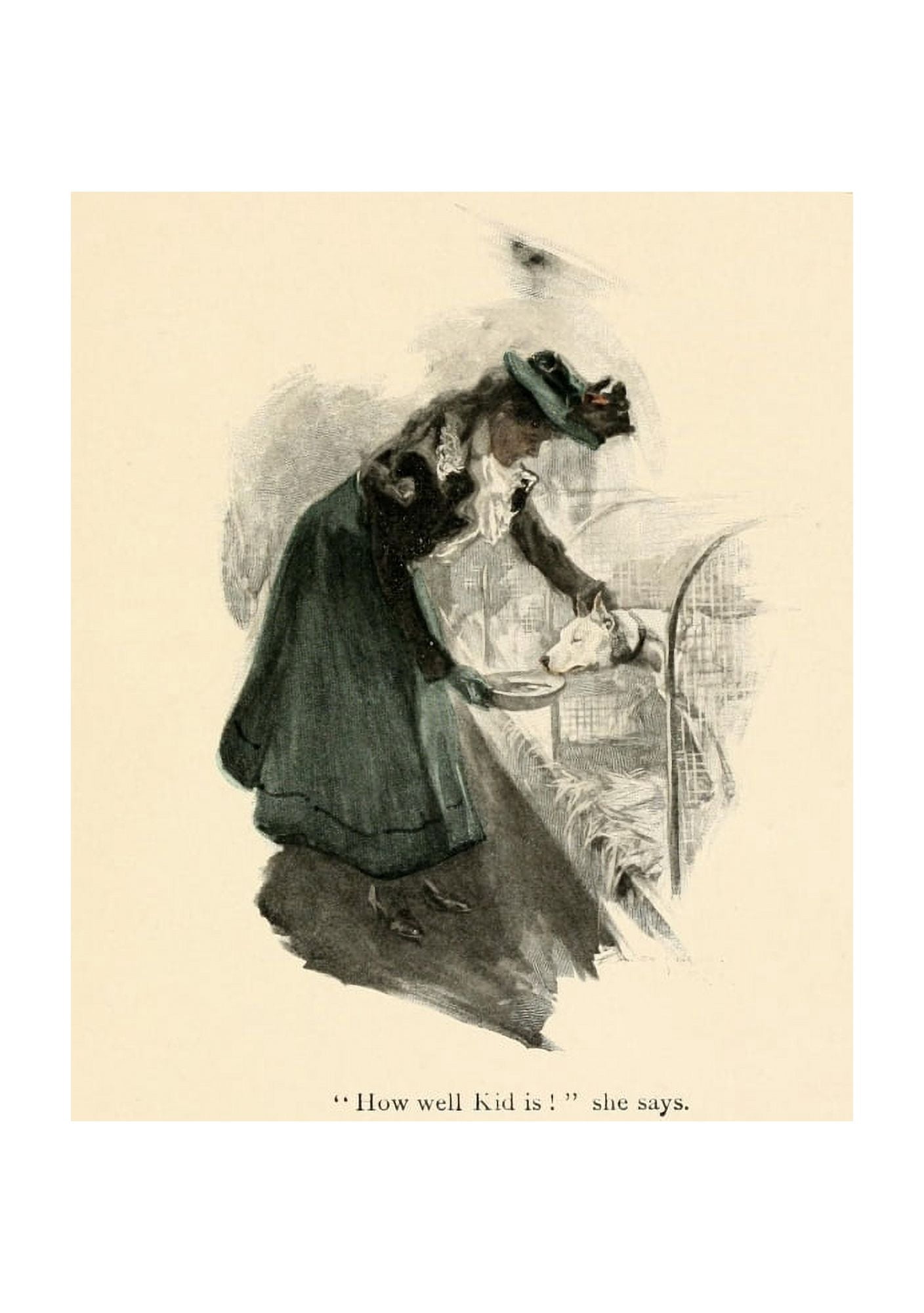 The Bar Sinister 1903 How well he is Canvas Art - EM Ashe (24 x 36)