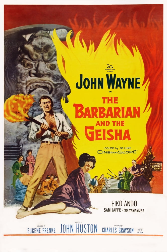 The Barbarian And The Geisha Canvas Art - (11 x 17)