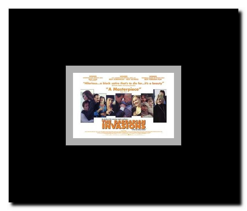 The Barbarian Invasions Framed Movie Poster