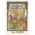 thumbnail image 1 of The Barber-Fine Art Canvas Print (20" x 30"), 1 of 1