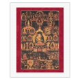 thumbnail image 1 of The Bardo Visions of the Dzogchen (Great Perfection) - Vintage Tibetan Thangka Buddhist Painting - Fine Art Rolled Canvas Print 20in x 26in, 1 of 4